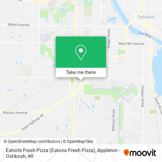 Eaton's Fresh Pizza (Eatons Fresh Pizza) map