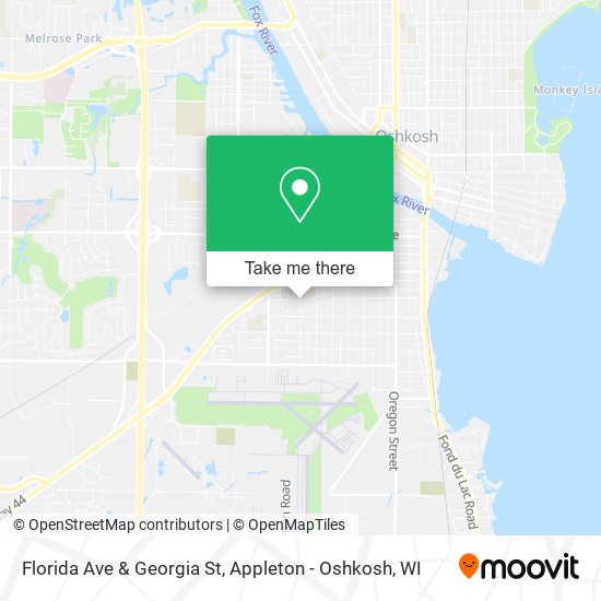 Mapa de Florida Ave & Georgia St