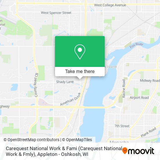 Carequest National Work & Fami map
