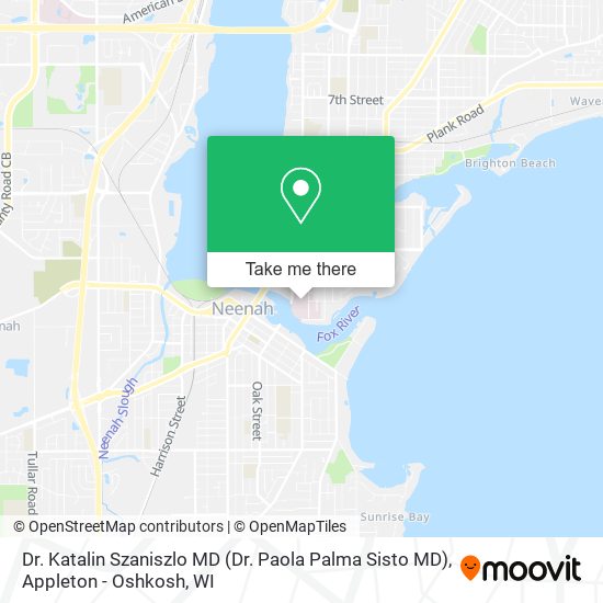 Dr. Katalin Szaniszlo MD (Dr. Paola Palma Sisto MD) map