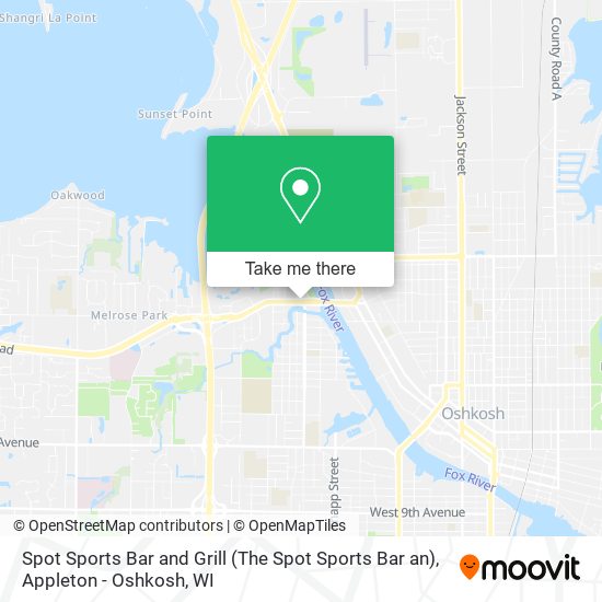 Mapa de Spot Sports Bar and Grill (The Spot Sports Bar an)