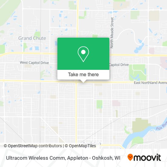 Ultracom Wireless Comm map