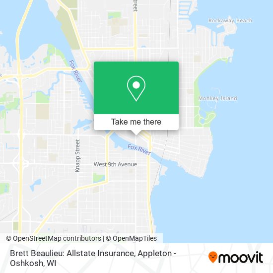 Mapa de Brett Beaulieu: Allstate Insurance