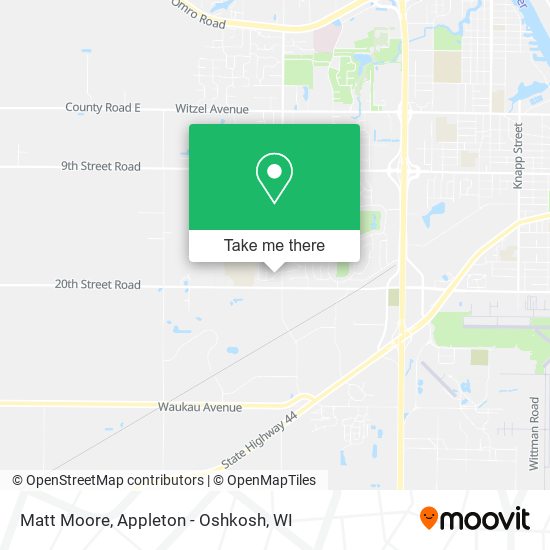 Mapa de Matt Moore