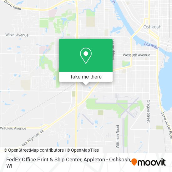 FedEx Office Print & Ship Center map