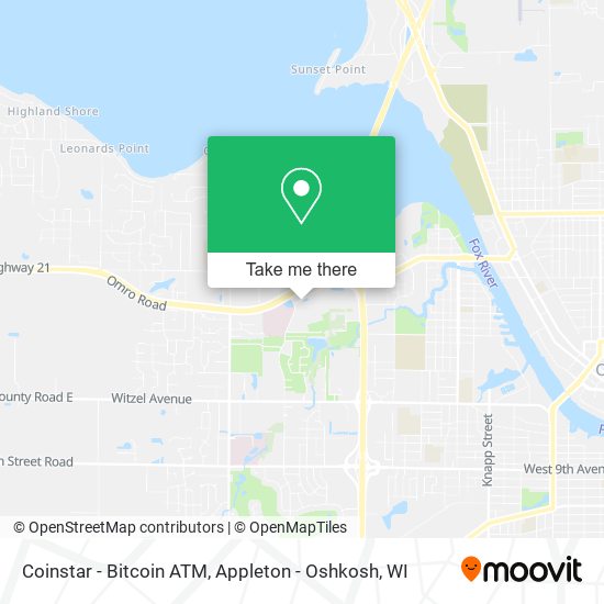 Coinstar - Bitcoin ATM map