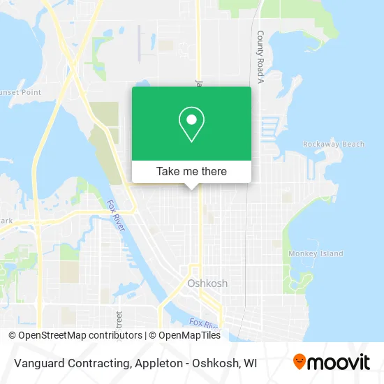 Vanguard Contracting map