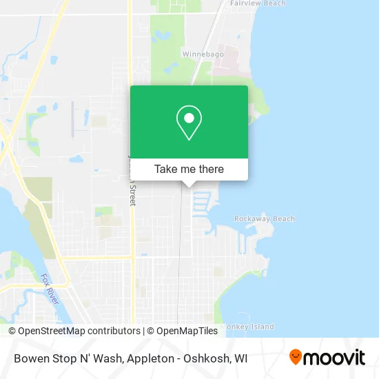 Bowen Stop N' Wash map