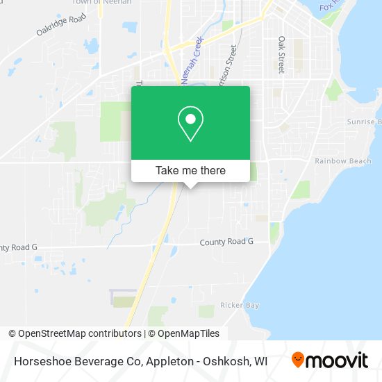 Mapa de Horseshoe Beverage Co