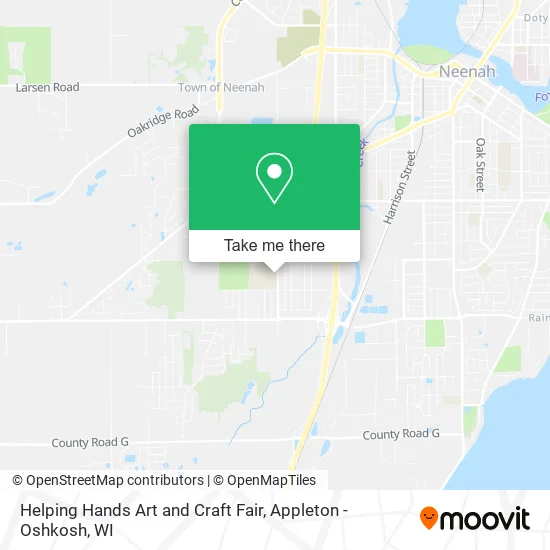 Helping Hands Art and Craft Fair map