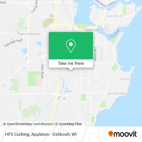 HFS Curbing map