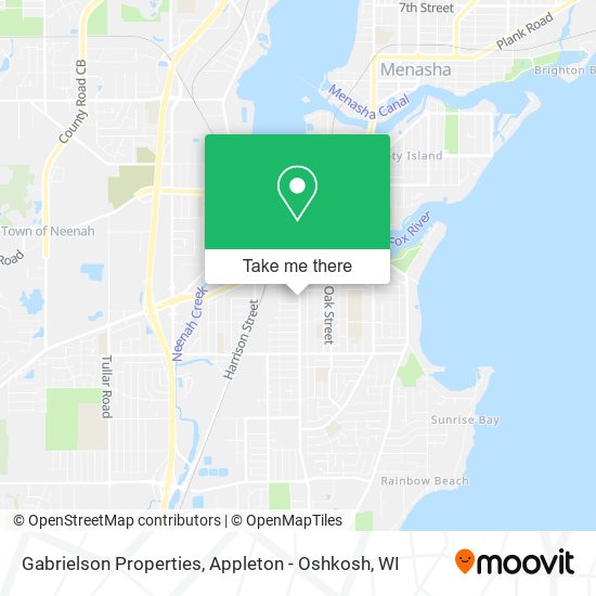 Gabrielson Properties map