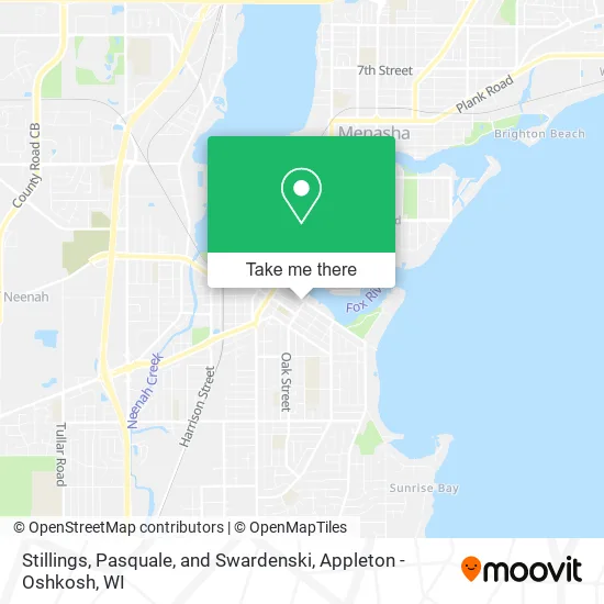 Stillings, Pasquale, and Swardenski map