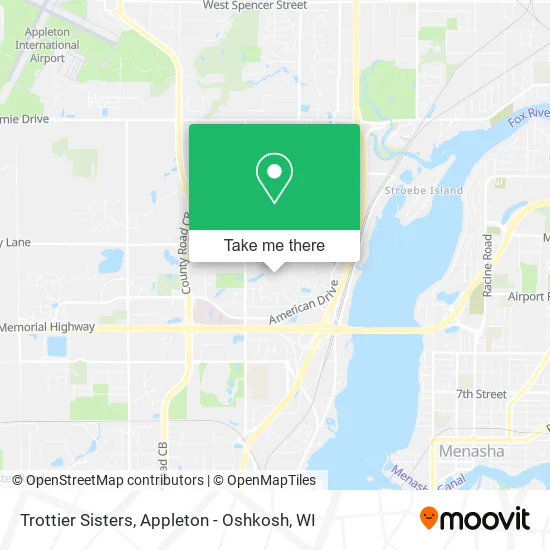 Trottier Sisters map