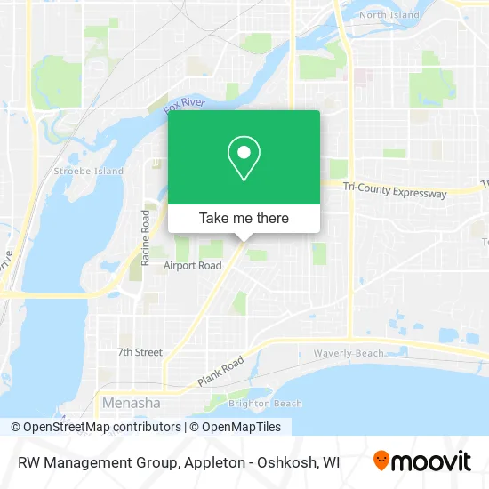 RW Management Group map