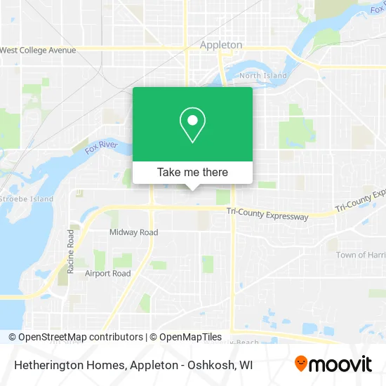 Hetherington Homes map