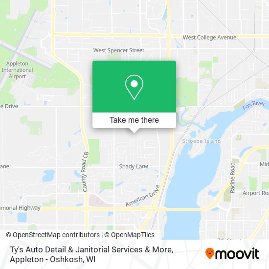 Mapa de Ty's Auto Detail & Janitorial Services & More