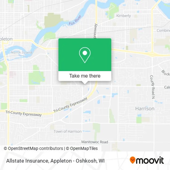Allstate Insurance map