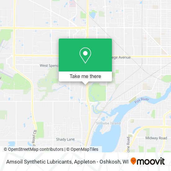 Mapa de Amsoil Synthetic Lubricants