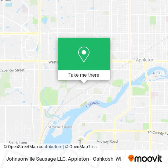 Johnsonville Sausage LLC map