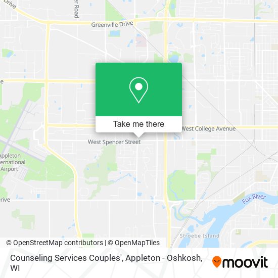Mapa de Counseling Services Couples'