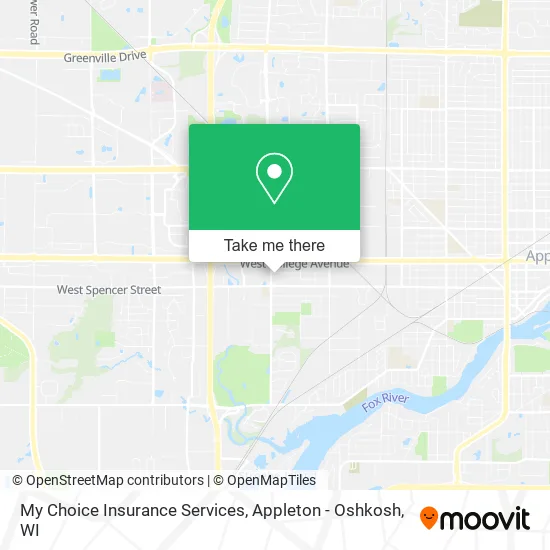 My Choice Insurance Services map