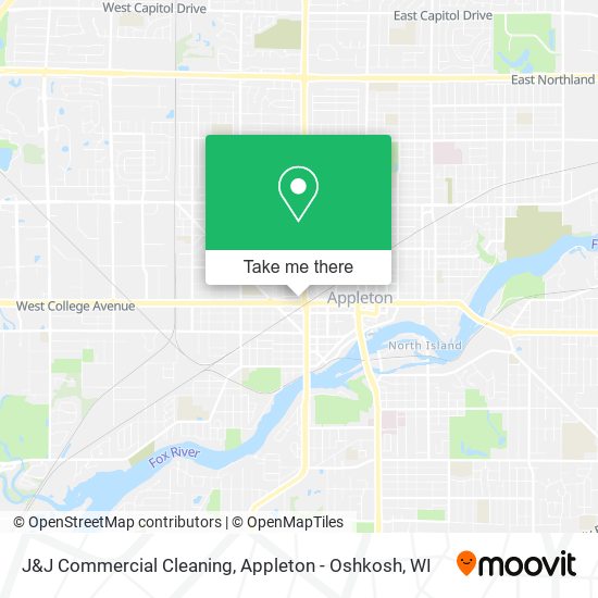 J&J Commercial Cleaning map