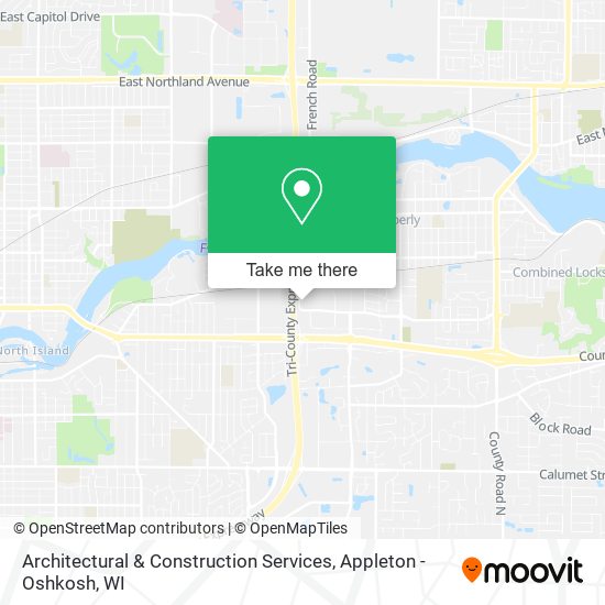 Architectural & Construction Services map