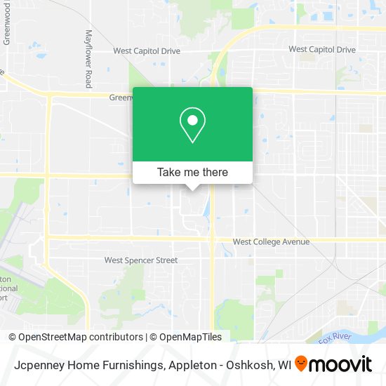 Jcpenney Home Furnishings map