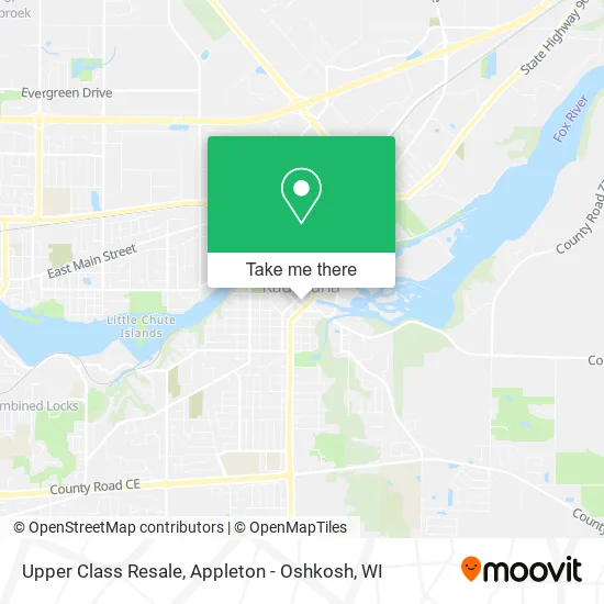 Upper Class Resale map