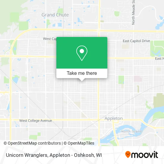 Unicorn Wranglers map