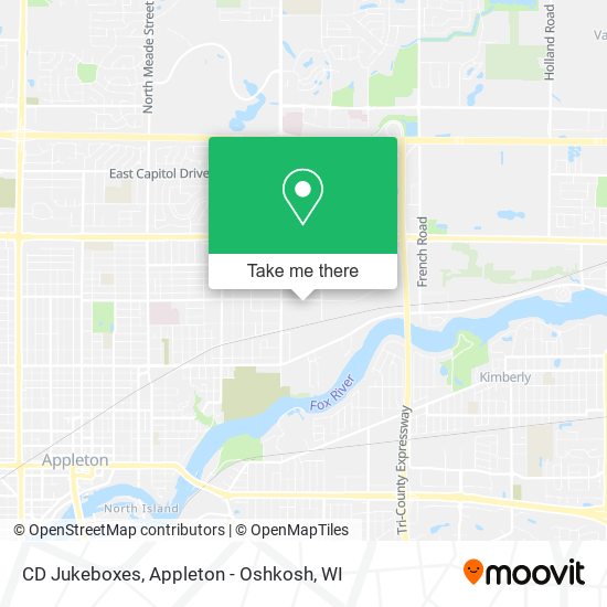 CD Jukeboxes map