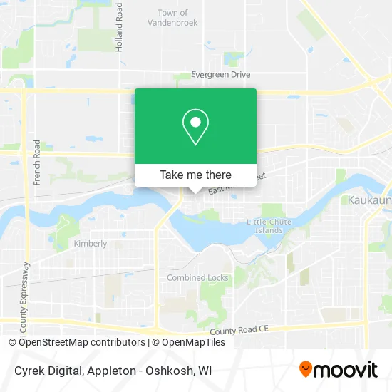 Cyrek Digital map