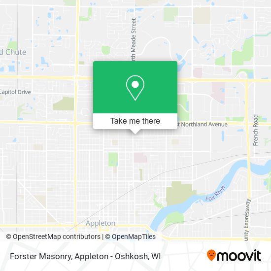 Mapa de Forster Masonry