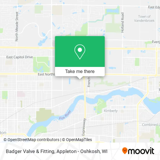 Badger Valve & Fitting map
