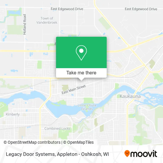 Legacy Door Systems map