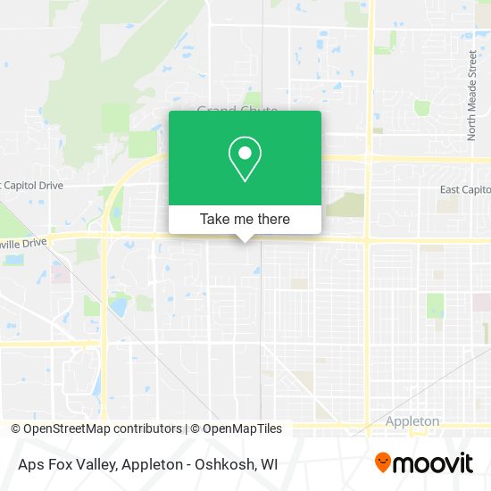 Aps Fox Valley map