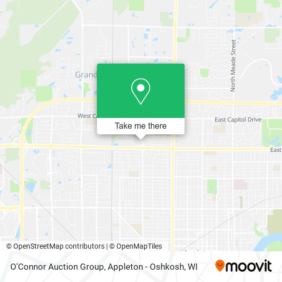 Mapa de O'Connor Auction Group