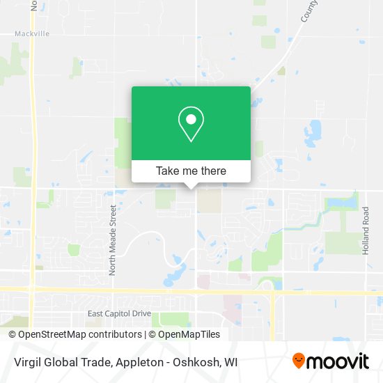 Virgil Global Trade map