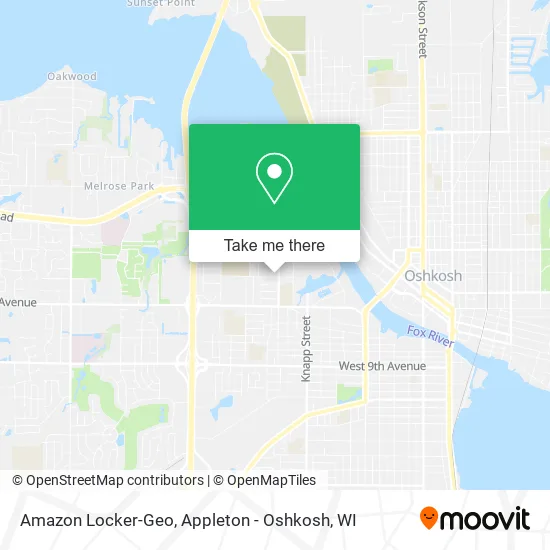 Amazon Locker-Geo map