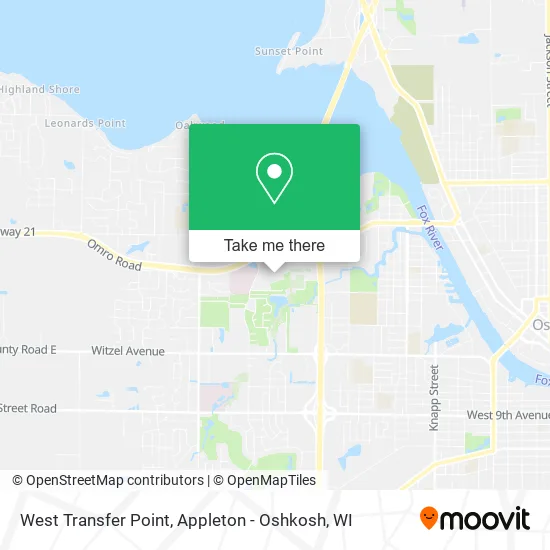 West Transfer Point map