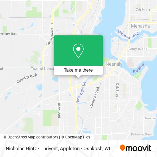 Nicholas Hintz - Thrivent map