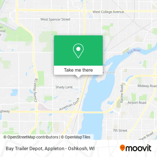 Bay Trailer Depot map