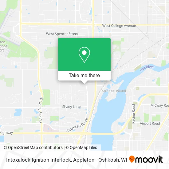 Intoxalock Ignition Interlock map