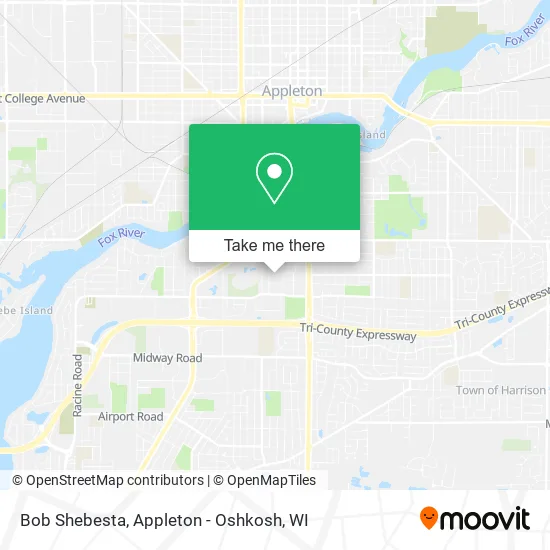 Bob Shebesta map
