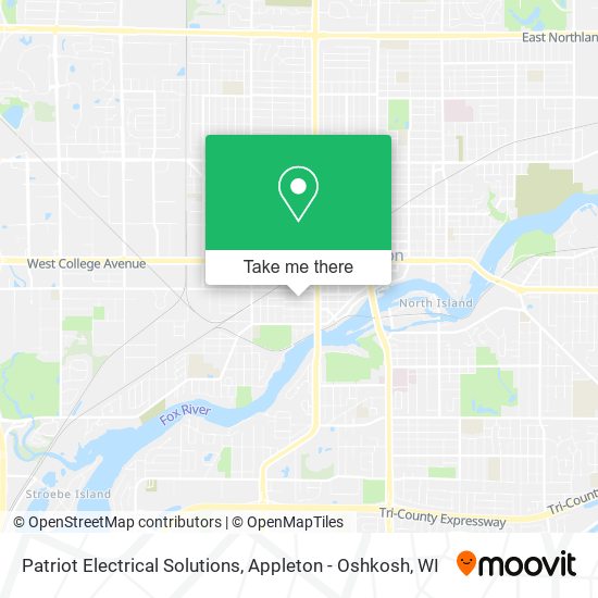 Patriot Electrical Solutions map