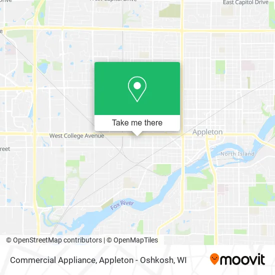Mapa de Commercial Appliance