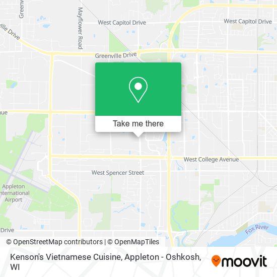 Mapa de Kenson's Vietnamese Cuisine