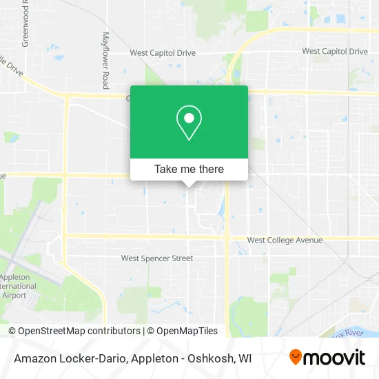 Amazon Locker-Dario map