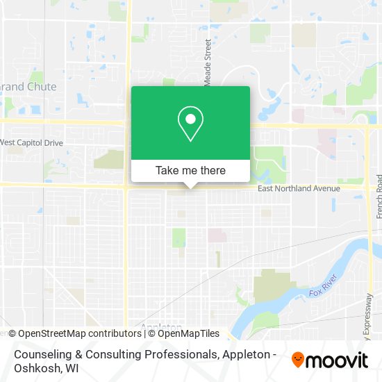 Counseling & Consulting Professionals map